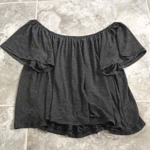 Off the shoulder flowy top